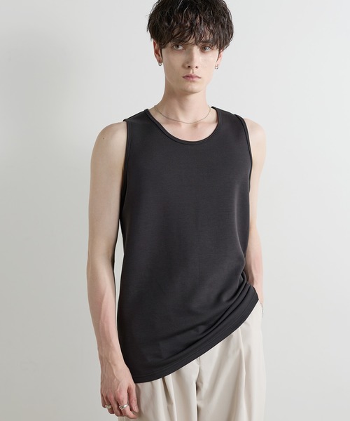 tシャツ Buyer's Select / 防シワ・抗ピリング・接触冷感・ウォッシャブル機能性ハイポンチタンクトップ メンズ | ASTRONOMY | 03