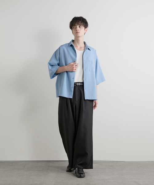 tシャツ Buyer's Select / 防シワ・抗ピリング・接触冷感・ウォッシャブル機能性ハイポンチタンクトップ メンズ | ASTRONOMY | 08