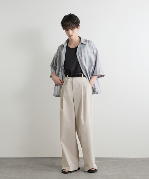 tシャツ Buyer's Select / 防シワ・抗ピリング・接触冷感・ウォッシャブル機能性ハイポンチタンクトップ メンズ | ASTRONOMY | 15