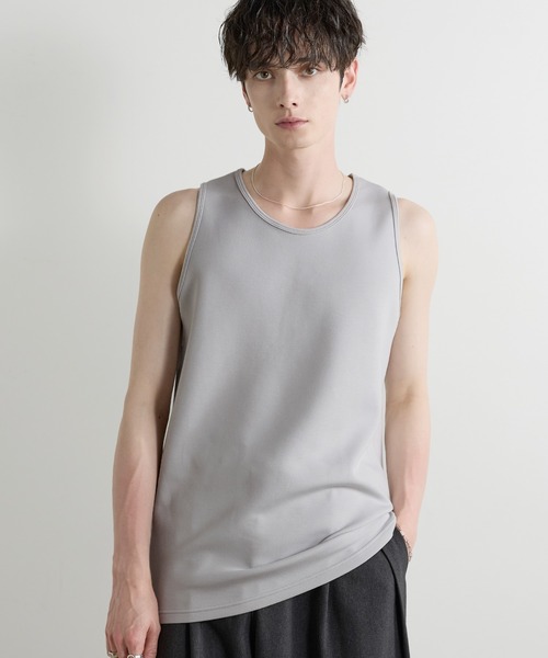 tシャツ Buyer's Select / 防シワ・抗ピリング・接触冷感・ウォッシャブル機能性ハイポンチタンクトップ メンズ | ASTRONOMY | 17