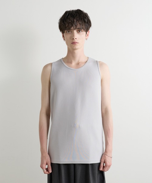 tシャツ Buyer's Select / 防シワ・抗ピリング・接触冷感・ウォッシャブル機能性ハイポンチタンクトップ メンズ | ASTRONOMY | 23
