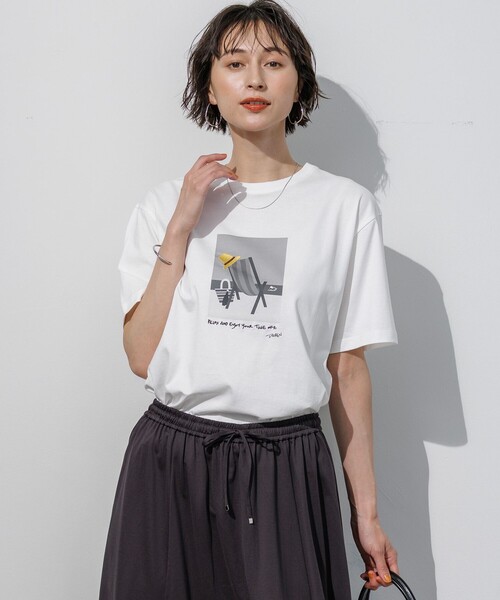 tシャツ 半袖 Lauren Rolwing コラボ グラフィックプリント Tシャツ レディース | ブランド登録なし