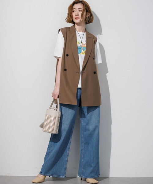 tシャツ 半袖 Lauren Rolwing コラボ グラフィックプリント Tシャツ レディース | ブランド登録なし | 07