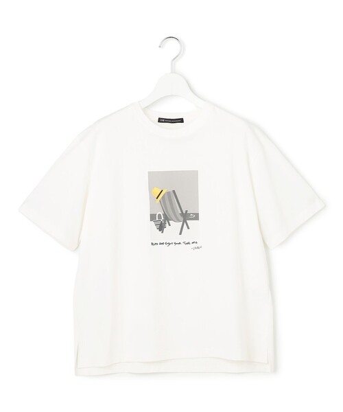 tシャツ 半袖 Lauren Rolwing コラボ グラフィックプリント Tシャツ レディース | ブランド登録なし | 08