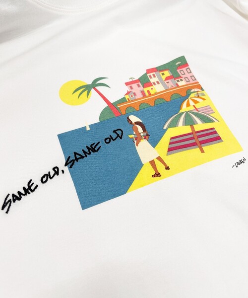 tシャツ 半袖 Lauren Rolwing コラボ グラフィックプリント Tシャツ レディース | ブランド登録なし | 17