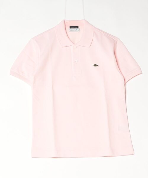 LACOSTE（ラコステ） 半袖ポロシャツ 38 ライトピンク レディース
