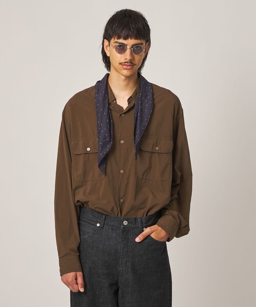 STEVEN ALAN（スティーブンアラン） シャツ シアー ナイロン