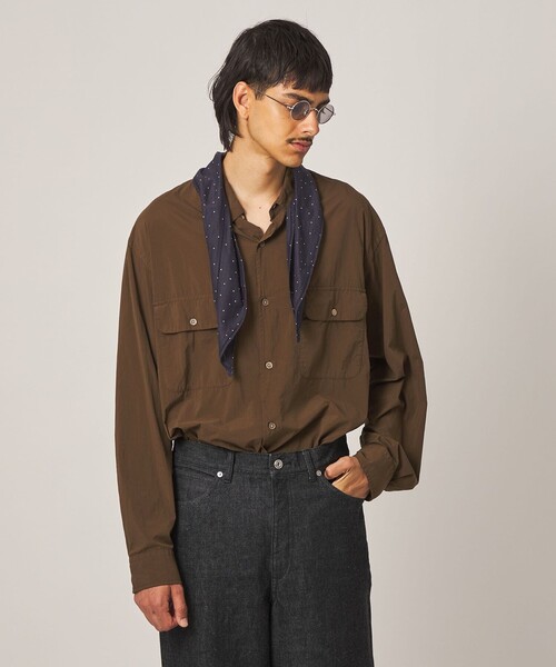 STEVEN ALAN（スティーブンアラン） シャツ シアー ナイロン