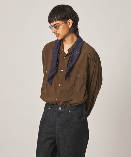STEVEN ALAN（スティーブンアラン） シャツ シアー ナイロン