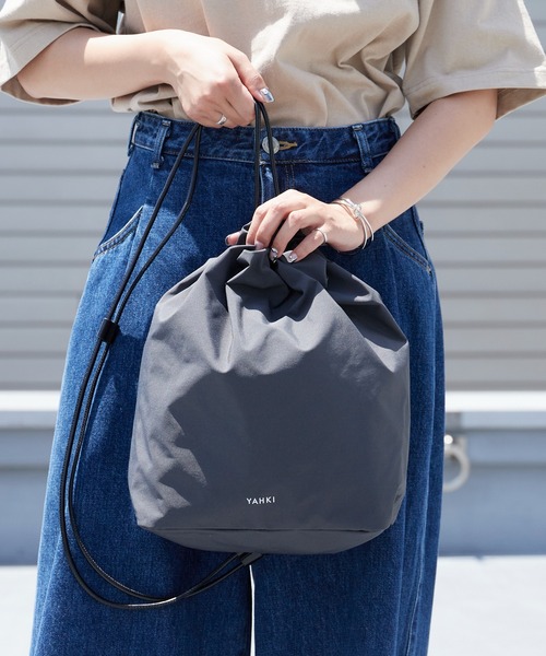YAHKI（ヤーキ） ショルダーバッグ バッグ ドローストリングバッグ