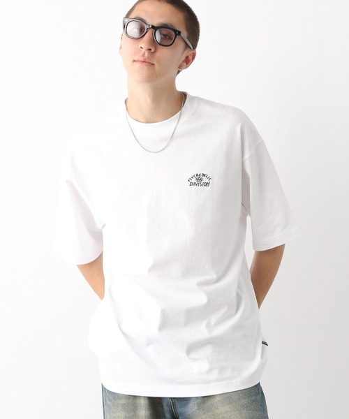 「POLeR」 半袖Tシャツ MEDIUM パープル メンズ_画像5