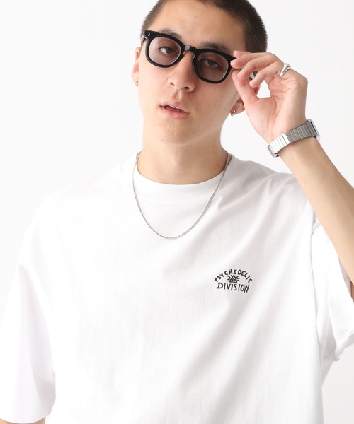 「POLeR」 半袖Tシャツ MEDIUM パープル メンズ_画像6