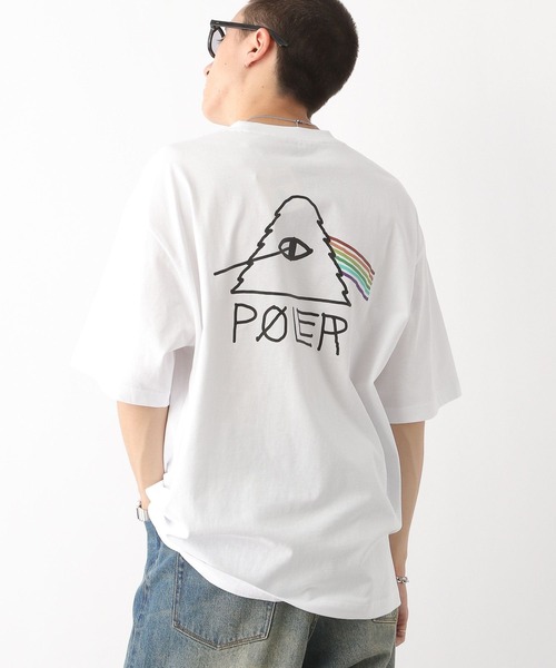 「POLeR」 半袖Tシャツ MEDIUM パープル メンズ_画像7