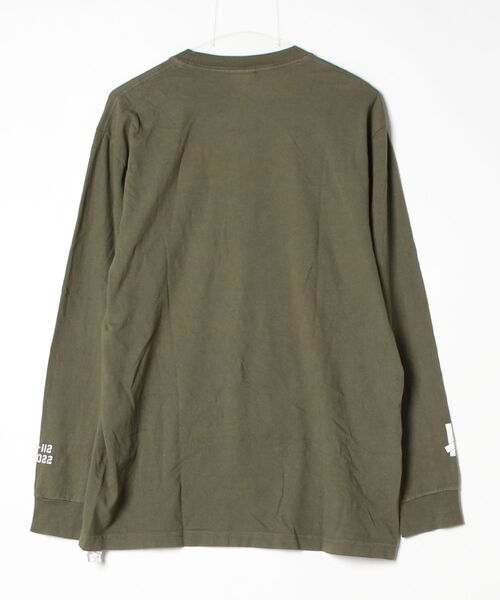 「UNDEFEATED 」 長袖Tシャツ M グリーン メンズ_画像2