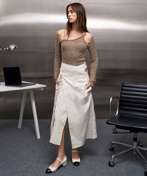 「CHARLES & KEITH」 パンプス 25cm オフホワイト レディース_画像3
