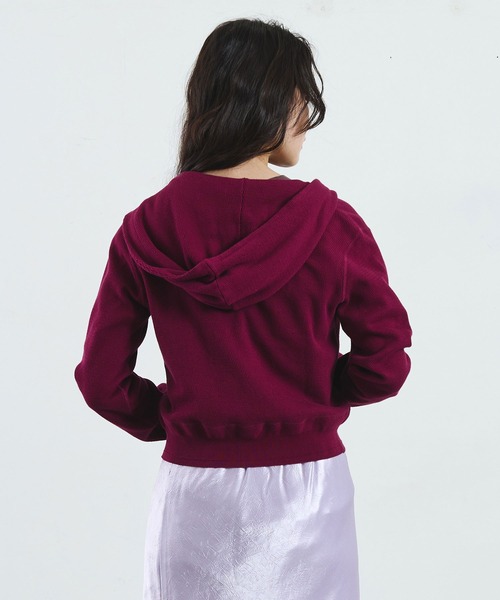カーディガン 「ROSE BUD別注」FAITH COTTON THERMAL HODDIE CARDIGAN レディース | ROSE BUD | 15
