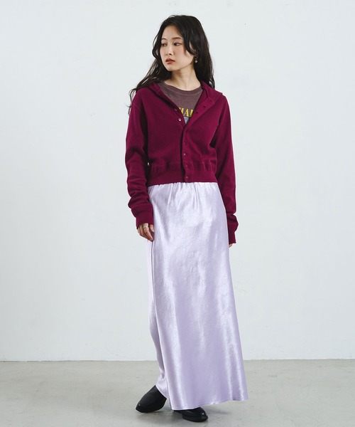 カーディガン 「ROSE BUD別注」FAITH COTTON THERMAL HODDIE CARDIGAN レディース | ROSE BUD | 16