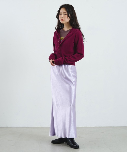 カーディガン 「ROSE BUD別注」FAITH COTTON THERMAL HODDIE CARDIGAN レディース | ROSE BUD | 17