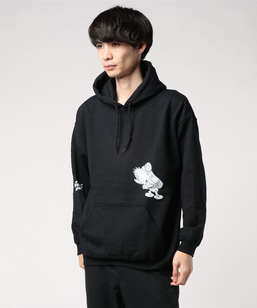 FABRICK パーカー FABRICK「WILD THIGS×GASIUS」HOODED SWEAT メンズ