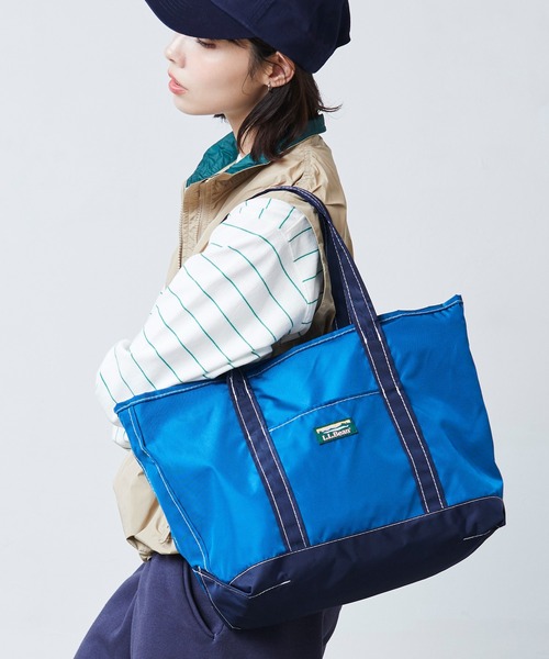 L.L Bean トート ミディアム ネイビー　2way L.L.Bean トートバッグ エブリデイ・ライトウェイト・トート