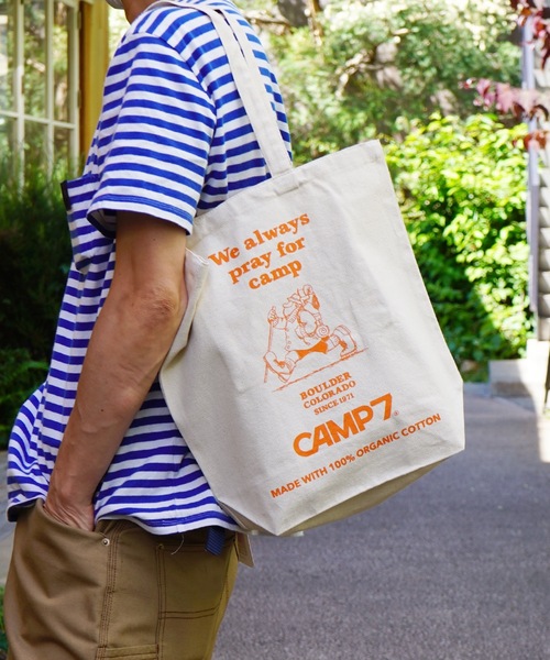 CAMP7（キャンプセブン） トートバッグ CAMP7 organic CANVAS TOTE
