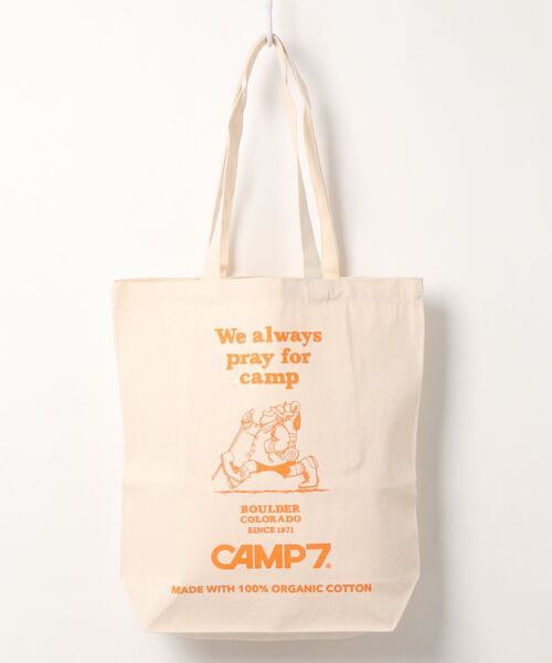 CAMP7（キャンプセブン） トートバッグ CAMP7 organic CANVAS TOTE