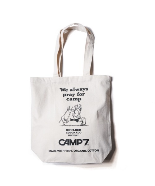 CAMP7（キャンプセブン） トートバッグ CAMP7 organic CANVAS TOTE