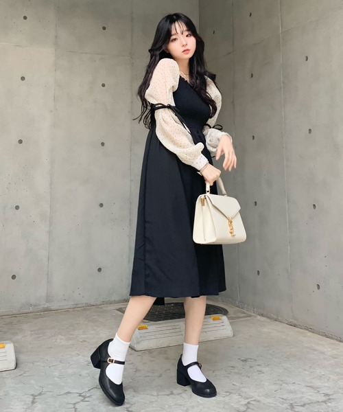 SALEお買い得 ワンピース - 通販 - PayPayモール シャーリングシアードットワンピース ZOZOTOWN PayPayモール店 新作登場2023