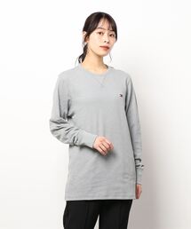 tシャツ  /トミーヒルフィガー Tシャツ 長袖 ロンT サーマル THERMAL LS TEE ロゴ 09T3585 レデ B.I.D. tシャツ Tommy Hilfiger/トミーヒルフィガー Tシャツ