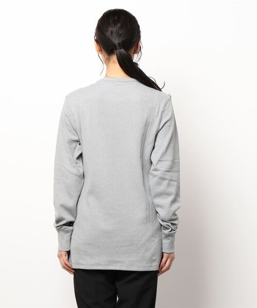 tシャツ  /トミーヒルフィガー Tシャツ 長袖 ロンT サーマル THERMAL LS TEE ロゴ 09T3585 レデ B.I.D. tシャツ Tommy Hilfiger/トミーヒルフィガー Tシャツ