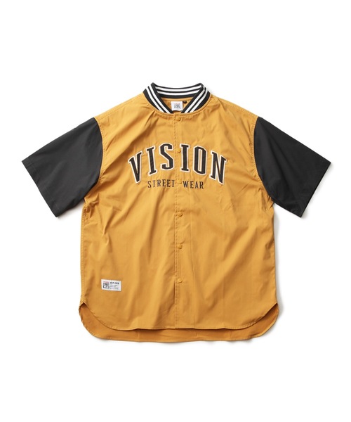 メンズ シャツ ブラウス 「VISION STREET WEAR/ビジョンストリートウェア」 ワッペンベースボールシャツ ビッグシルエット　ブランドロ｜zozo｜03