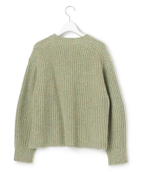 23区（ニジュウサンク） ニット ウールバルキーカラーミックス ニット