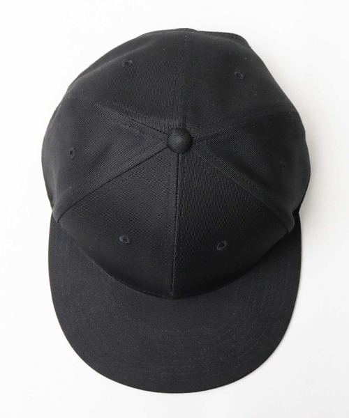 Mr.COVER キャップ 帽子 日本製 高密度ツイル フラットバイザー ベース