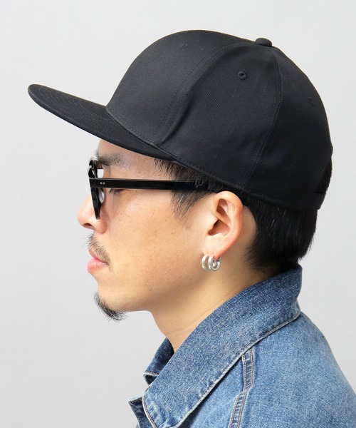 Mr.COVER キャップ 帽子 日本製 高密度ツイル フラットバイザー