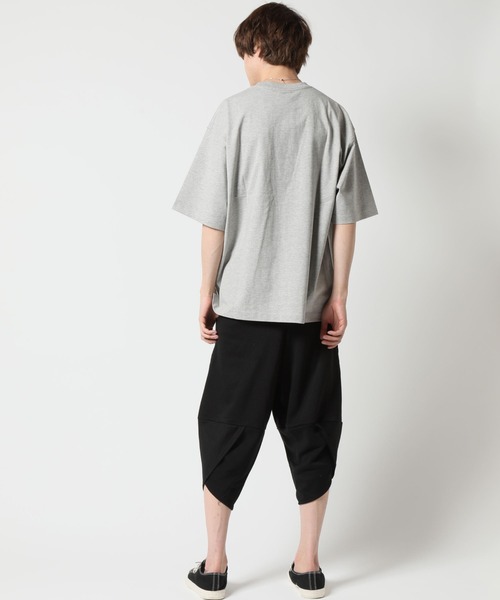 メンズ 半袖シャツ ビッグシルエット ドロップショルダー R00361 ARCADE tシャツ コットンUSA ビッグシルエット ドロップ