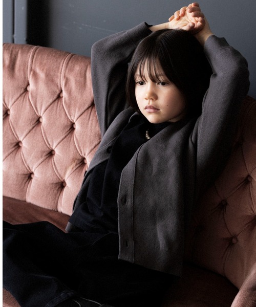 カーディガン オーガニックコットンニットカーディガン OG COTTON WF CARDIGAN キッズ 子供服 男の子 女の子 | ARCH & LINE | 08