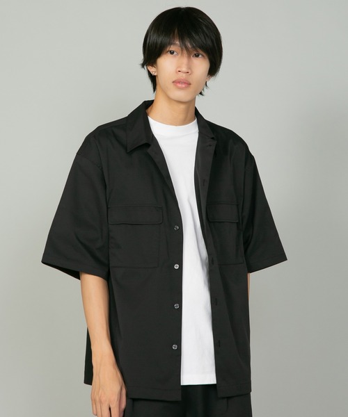 UNIT（NIXON） シャツ 「UNIIT/ユニット」 ポリエステルツイル