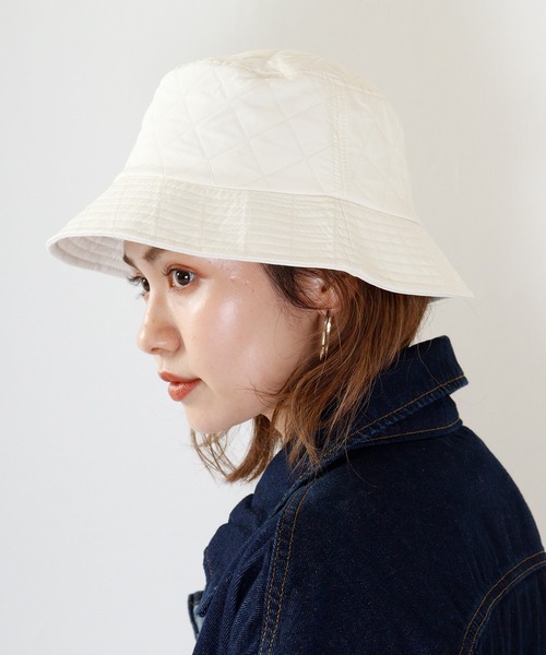 FUNALIVE 帽子 ハット PAGE ONE キルトバケットハット