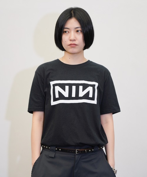スリフティールック nine inch nails THRIFTY LOOK 2025春夏新作 レディース メンズ 国内正規品 メール便可能5 THRIFTY LOOK tシャツ / スリフティールック ”NINE INCH NAILS
