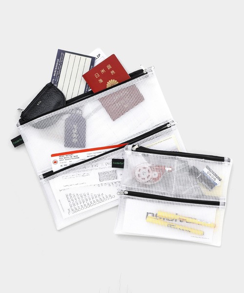 HIGHTIDE（ハイタイド） ポーチ Zip Bag Multi-Comp マルチ
