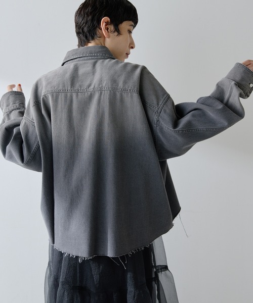 Whim Gazette ブラウス シャツ デニムシャツ レディース