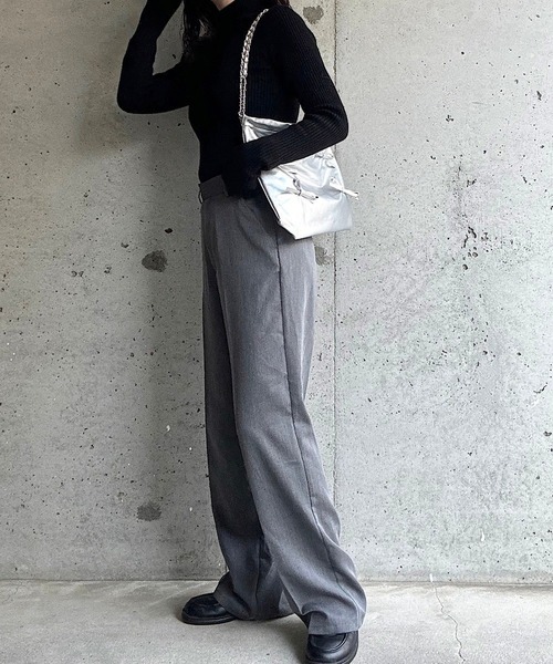 トートバッグ シルバーリボントートバッグ レディース : ZOZOTOWN