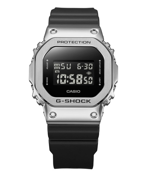 【完売品】G-SHOCK ジーショック GM-5600 1JF シルバーベゼル G-SHOCK デジタル カシオ Gショック CASIO 腕時計 メンズ GM