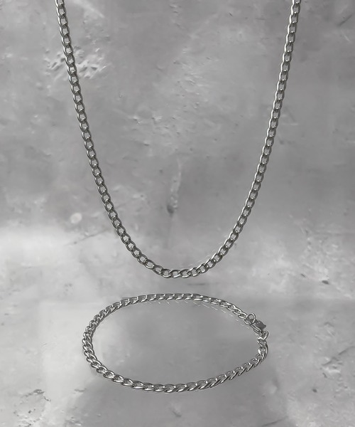 Magine（マージン） ネックレス SV925 4CUT KIHEI CHAIN NECKLACE 50cm
