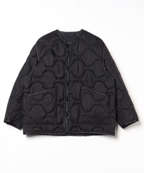 HYKE」 QUILTED LINER JACKETジャケット 1 ブラック レディース 