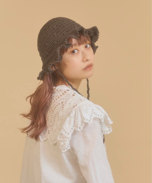 熱い販売 kaorinomori 帽子 ハット プリュム / カオリノモリ レディース 帽子
