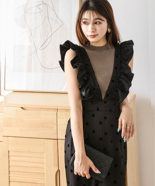 meing. ミイン　フリルサロペット 108835_db22.jpg?20240410185858