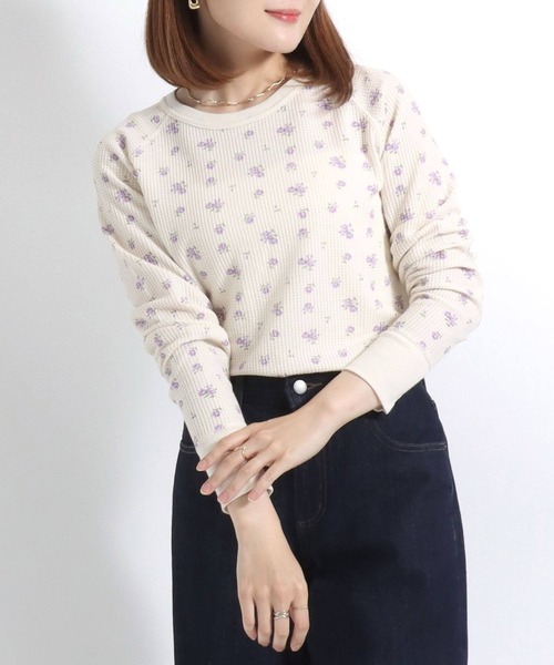 売れ筋商品|||モーガンレーン Tシャツ レディース トップス MELAN - Top - saphir ラグランスリーブシアートップス（Tシャツ/カットソー）｜select