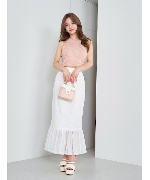 Darich バックレースアップアメスリニットトップス バックレースアップアメスリニットトップス – Darich (ダーリッチ)
