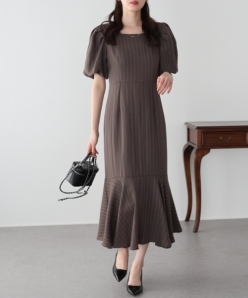 美品　バーバリー　アイコンストライプ　長袖 ワンピース　厚手　リボン　18m BLUEEAST（ブルーイースト） ワンピース 「2サイズ展開/ドット